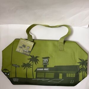 Trader Joe’s Olive Green Insulated Tote Bag